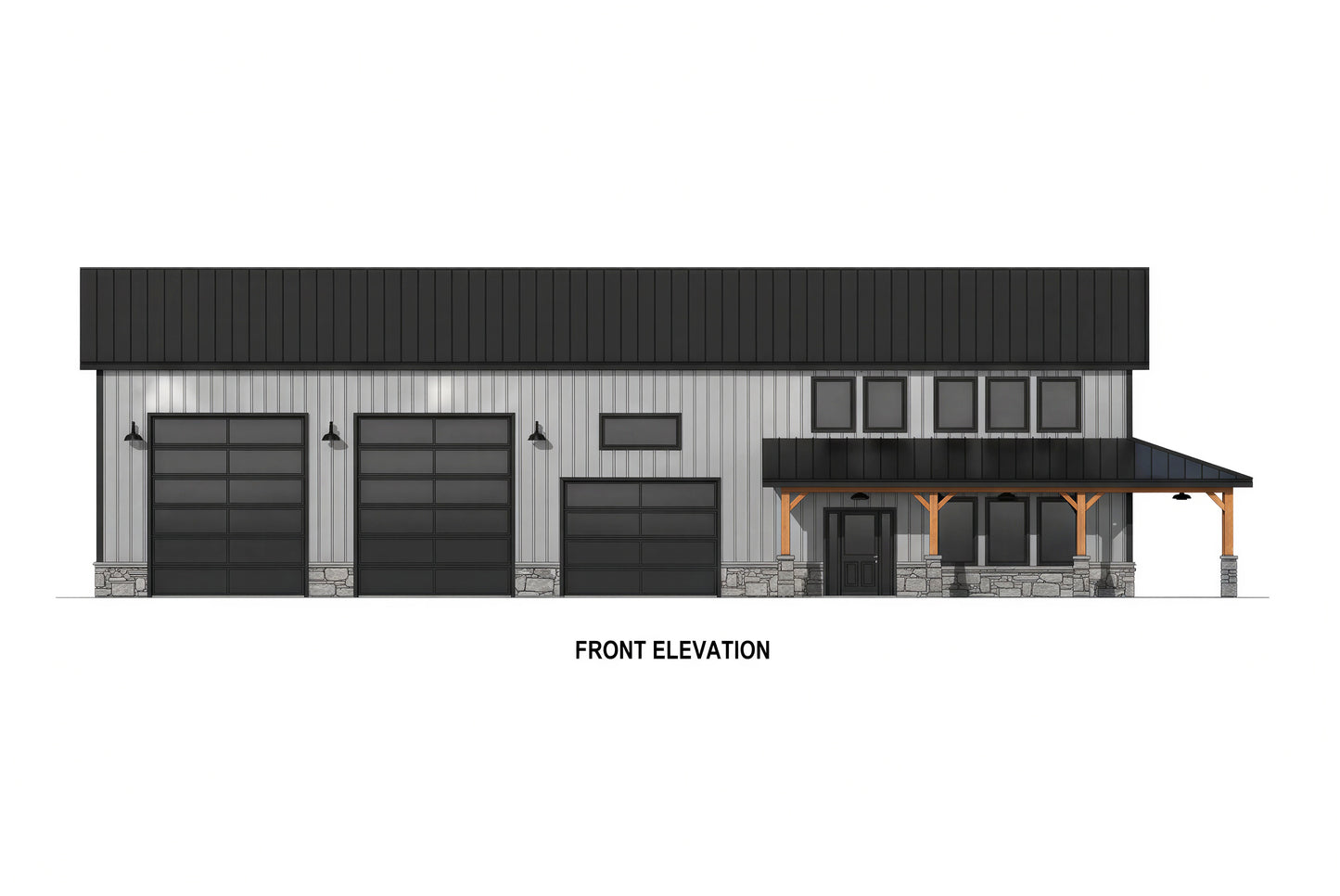 DR-114 Carrie Barndominium House Plan