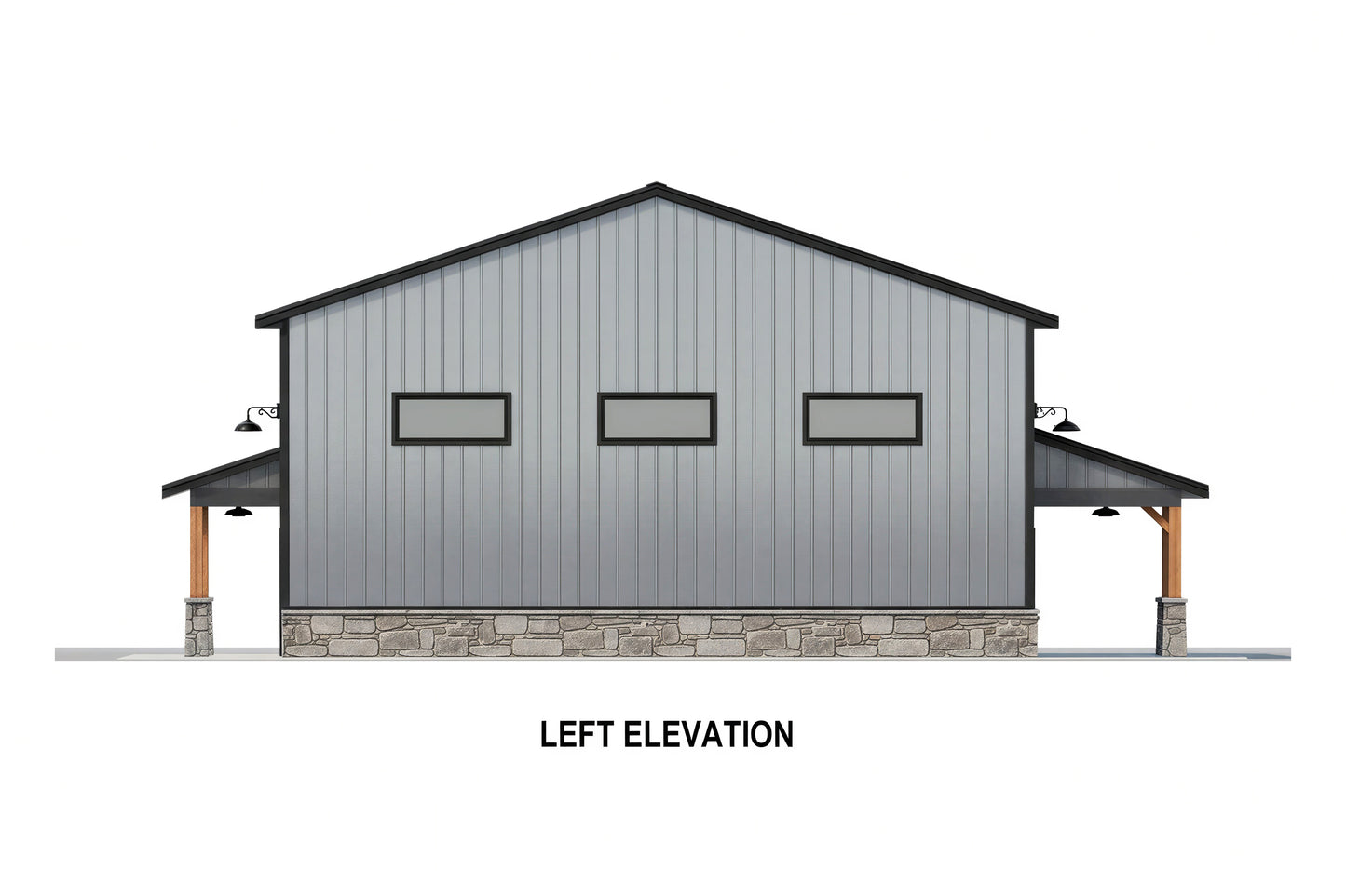 DR-114 Carrie Barndominium House Plan