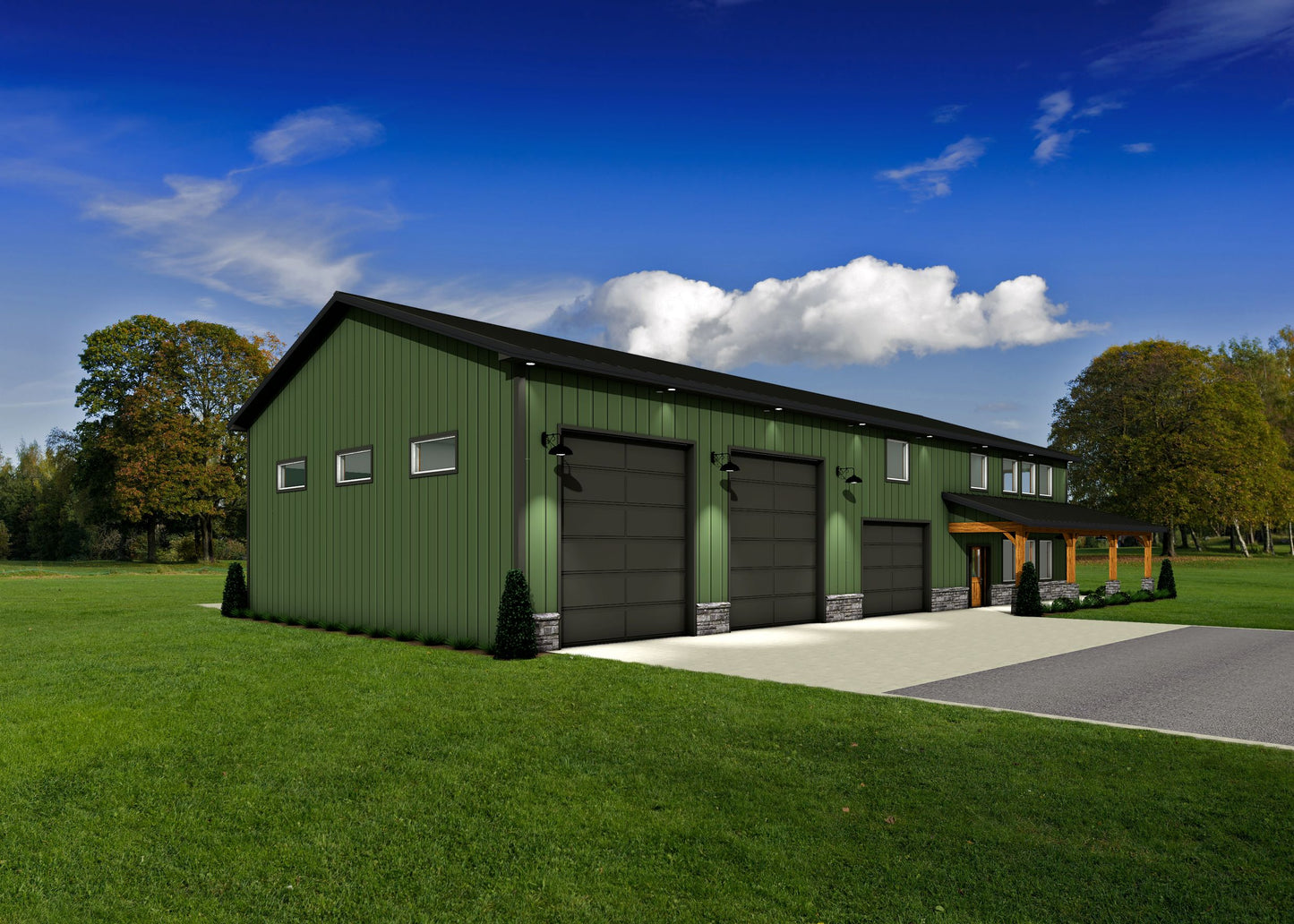 DR-115 Murphy Barndominium House Plan