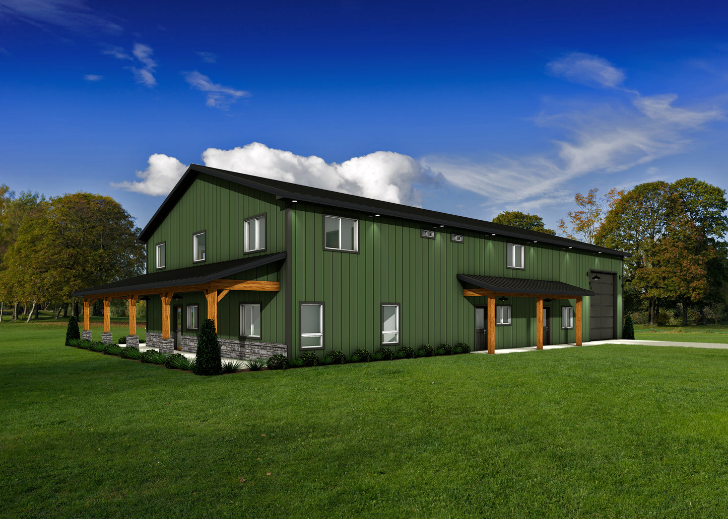 DR-115 Murphy Barndominium House Plan