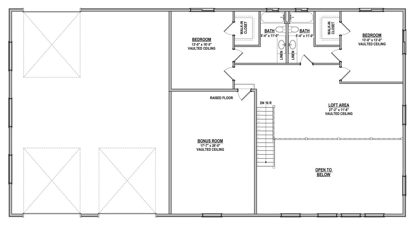 DR-115 Murphy Barndominium House Plan