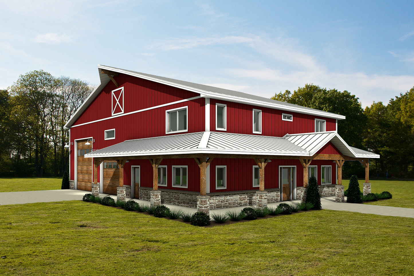 DR-116 Sally Barndominium House Plan