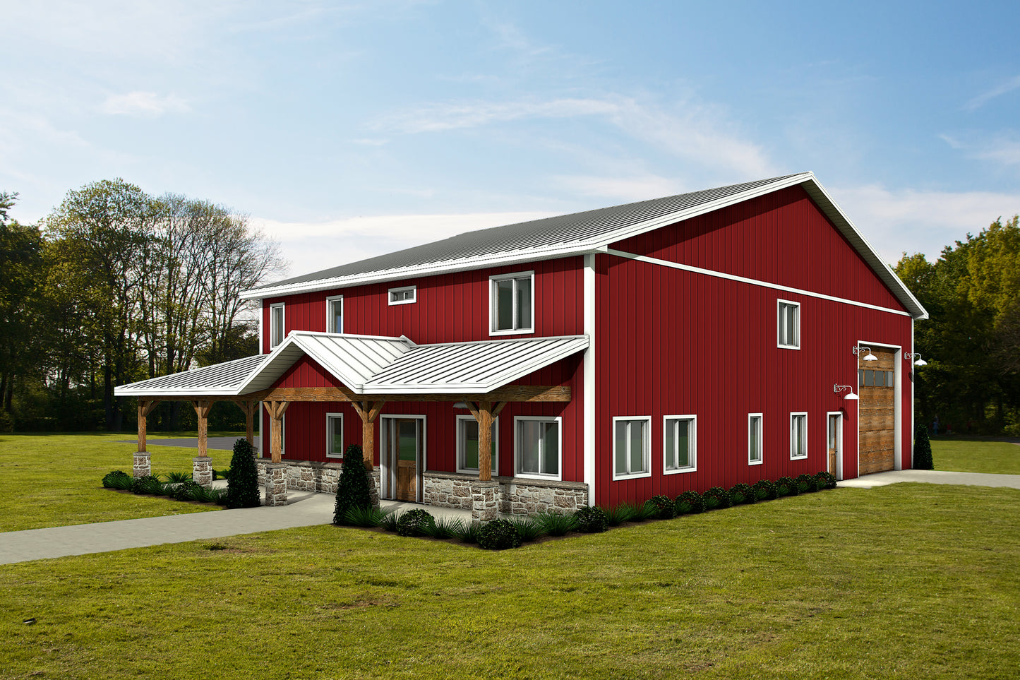 DR-116 Sally Barndominium House Plan