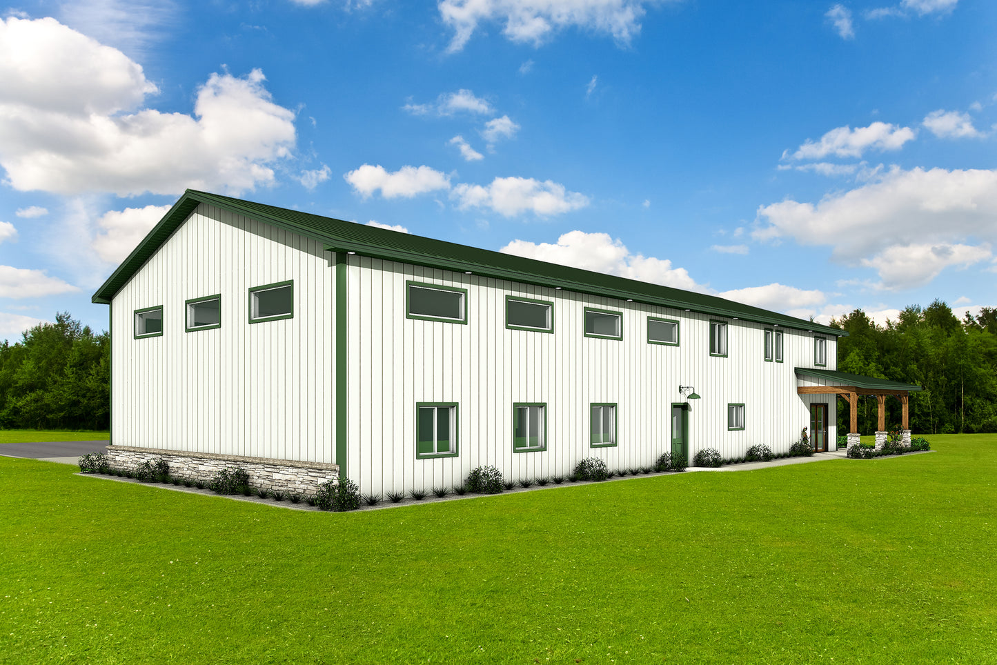 DR-119 Elvis Barndominium House Plan