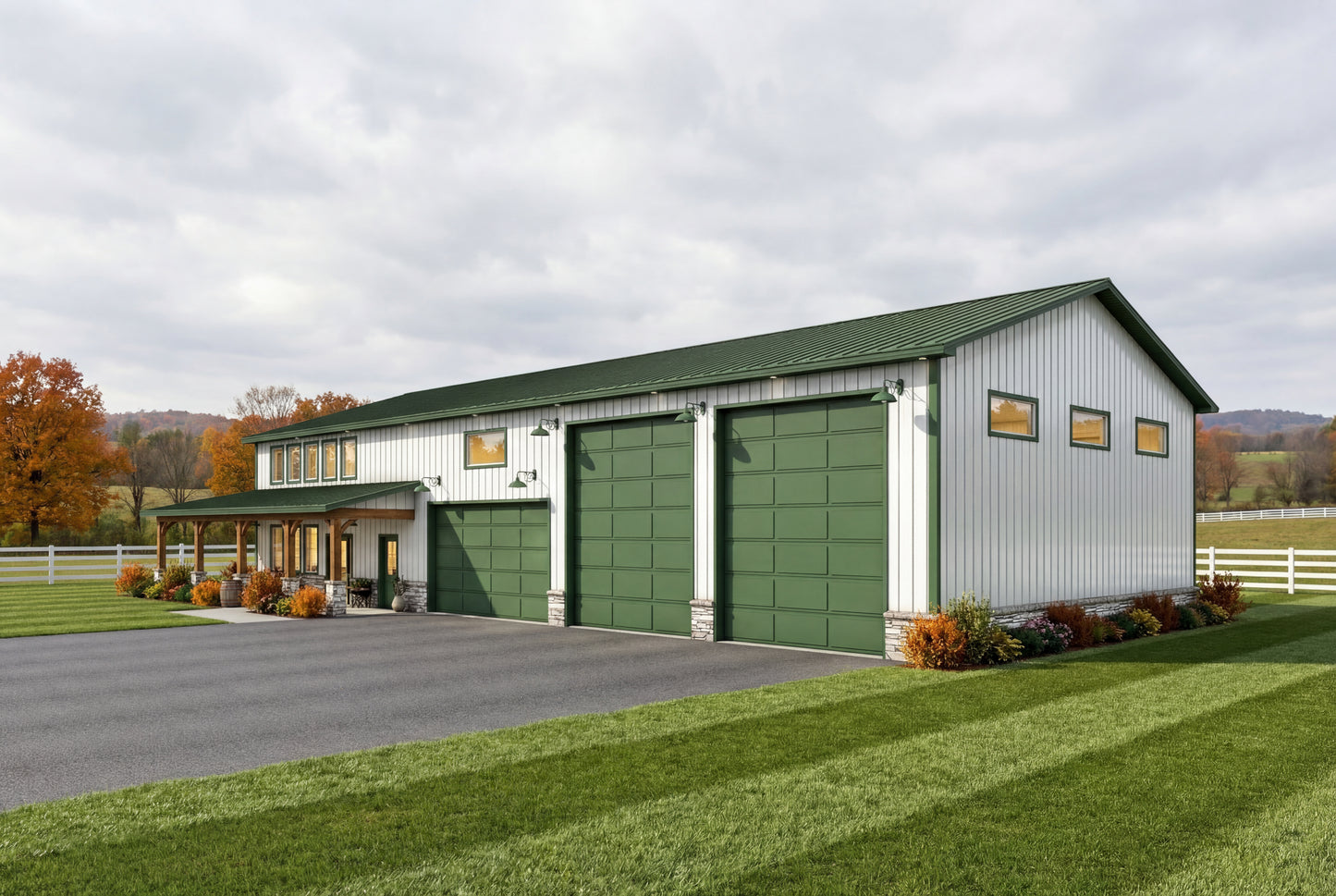 DR-119 Elvis Barndominium House Plan