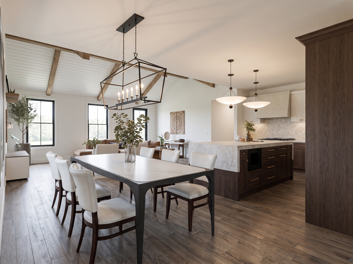 LP-3208-A Ashley Barndominium House Plan