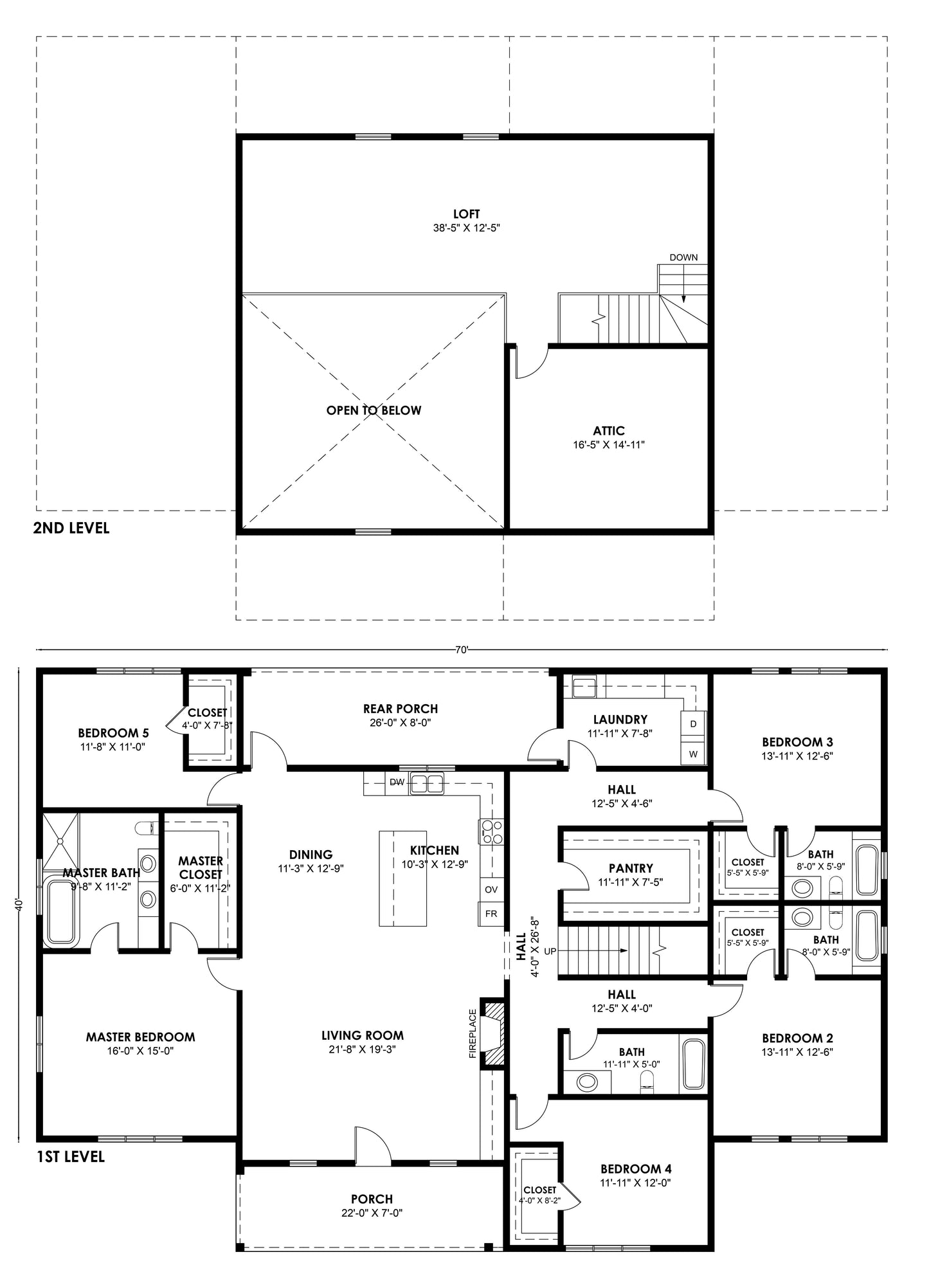 FH-00112 Davis Farmhouse Plan