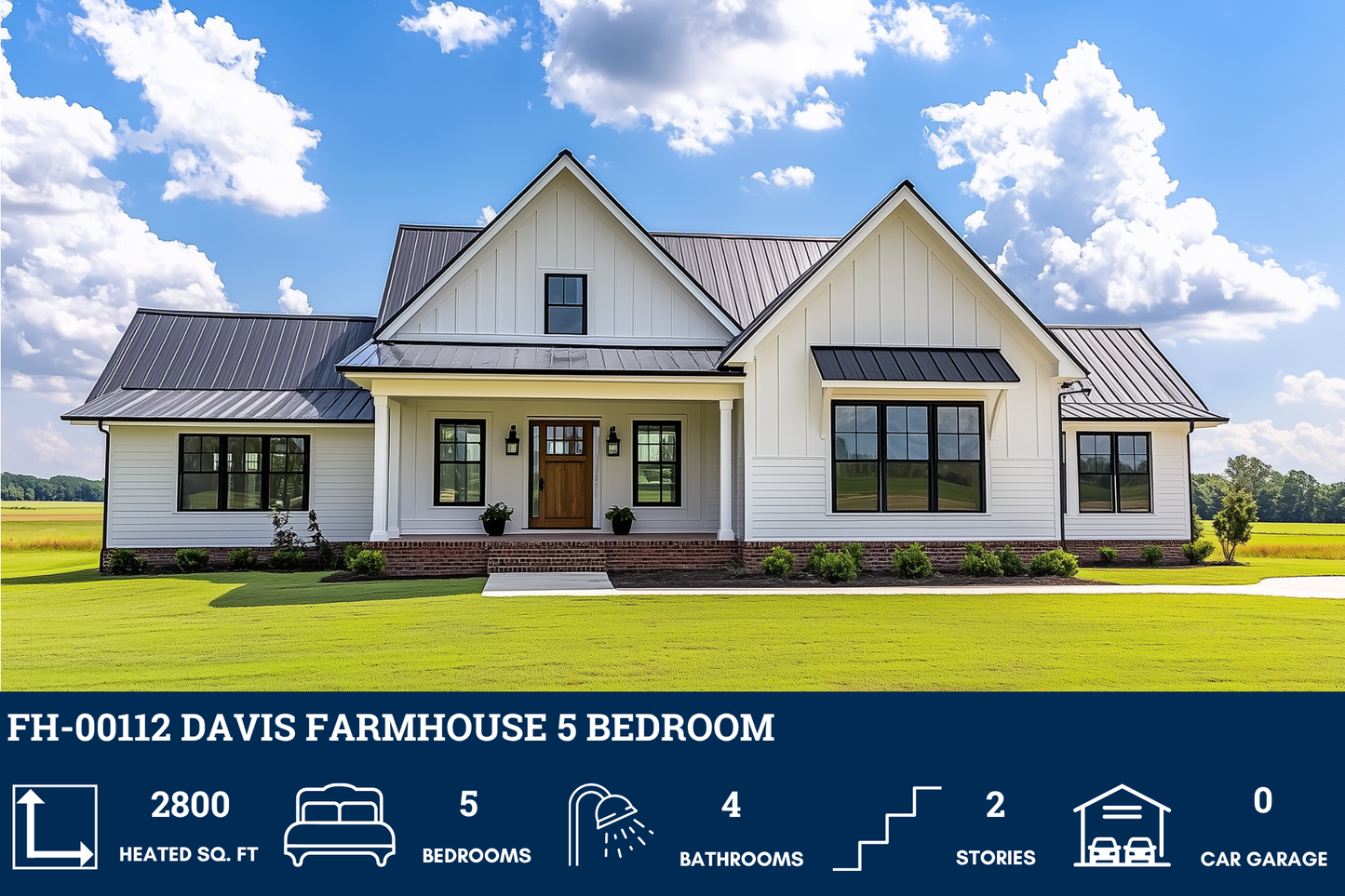 FH-00112 Davis Farmhouse Plan