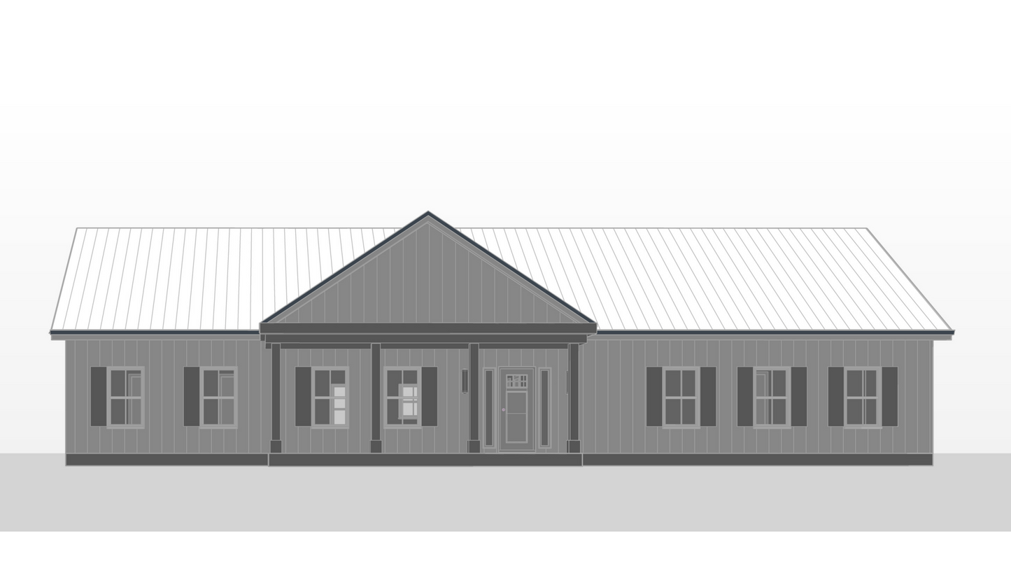 FH-00113-B Brenda Farmhouse Plan