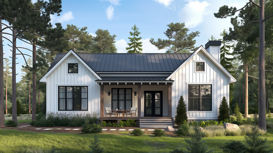 FH-00123 Farmhouse Plan
