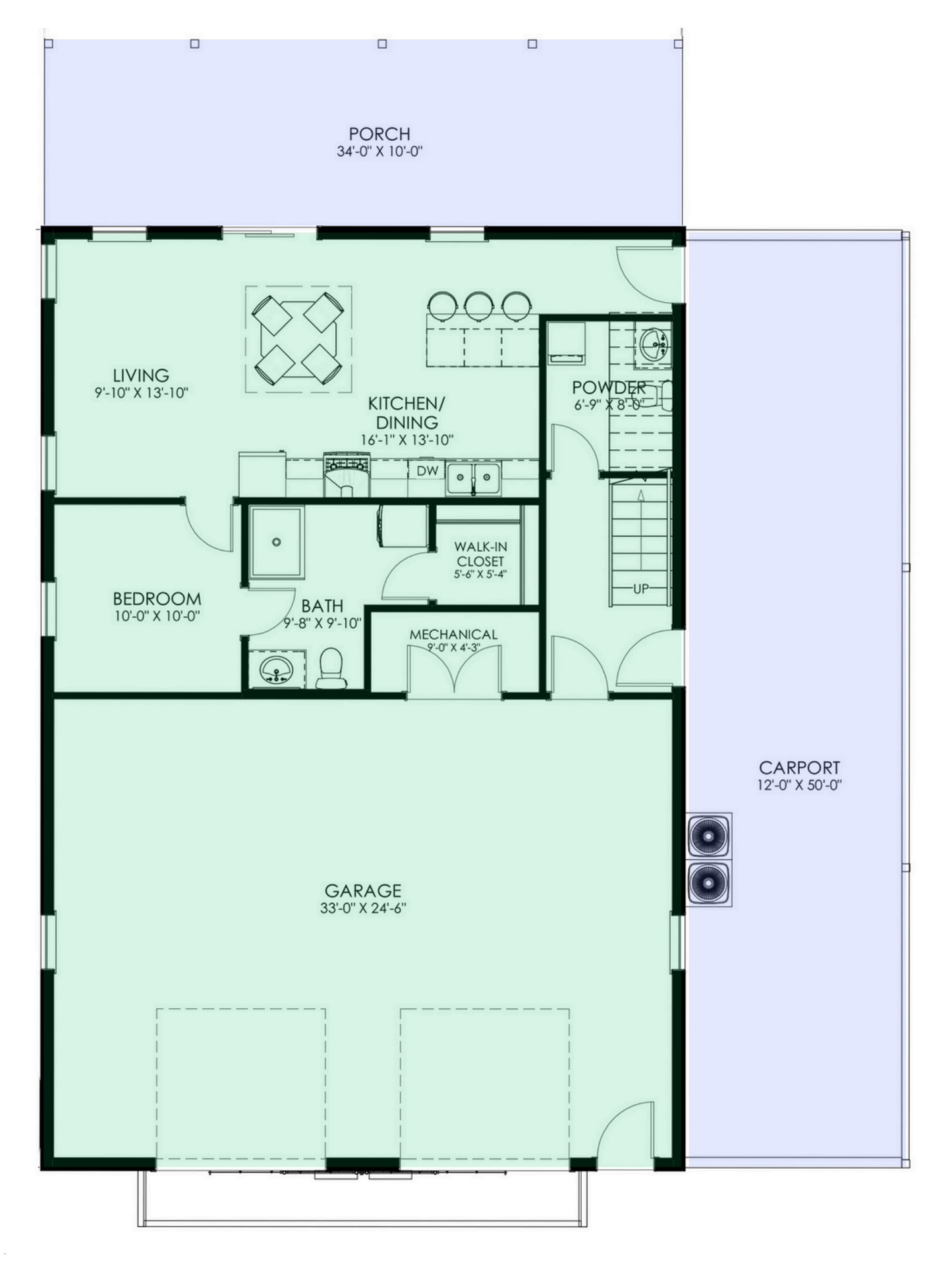 GJ-4404 Wallace Barndominium House Plan