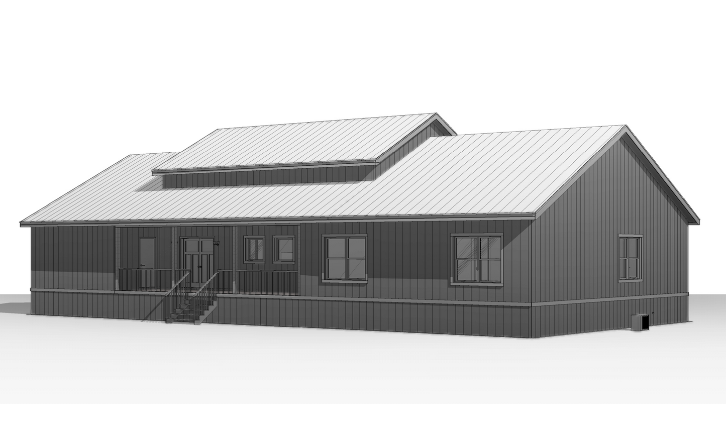 GS-8012 Florence Barndominium House Plan