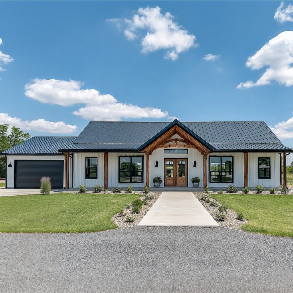 GS-8017 Barndominium House Plan – Barndominium Plans