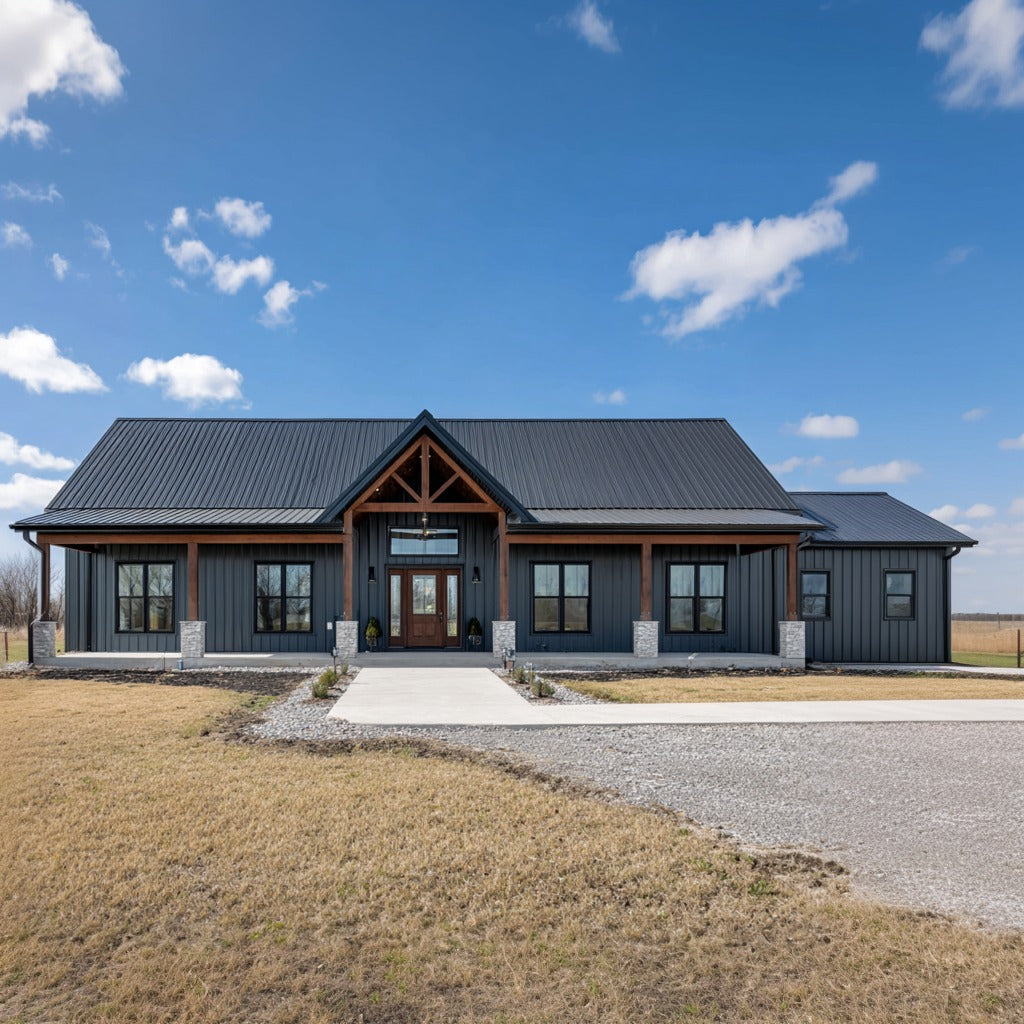 GS-8019 Barndominium House Plan