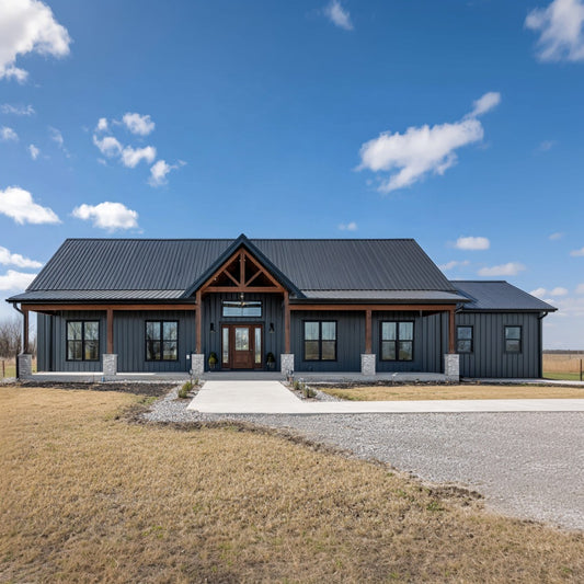 GS-8019 Barndominium House Plan