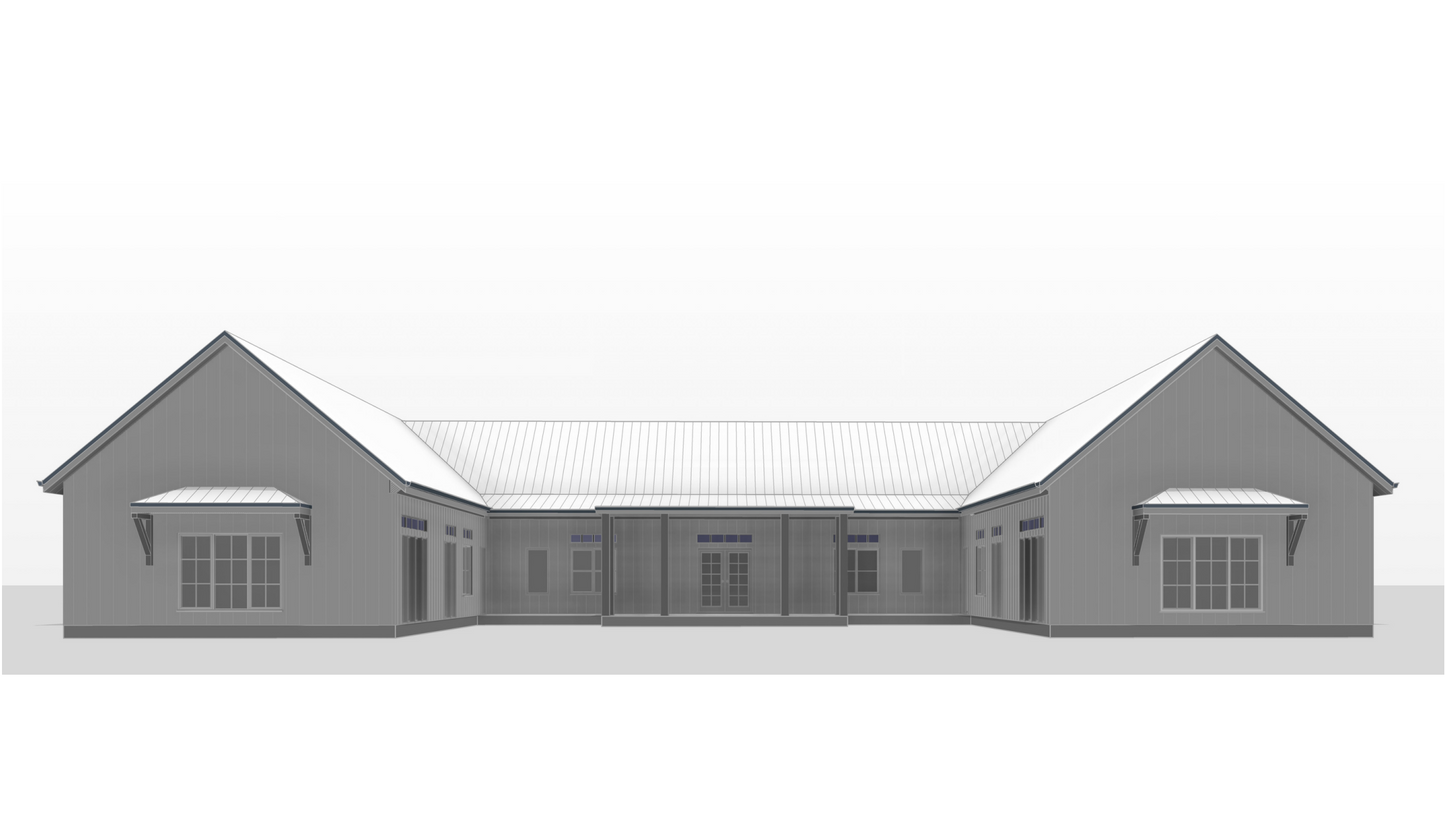 HB-40501 Bernice Barndominium House Plan