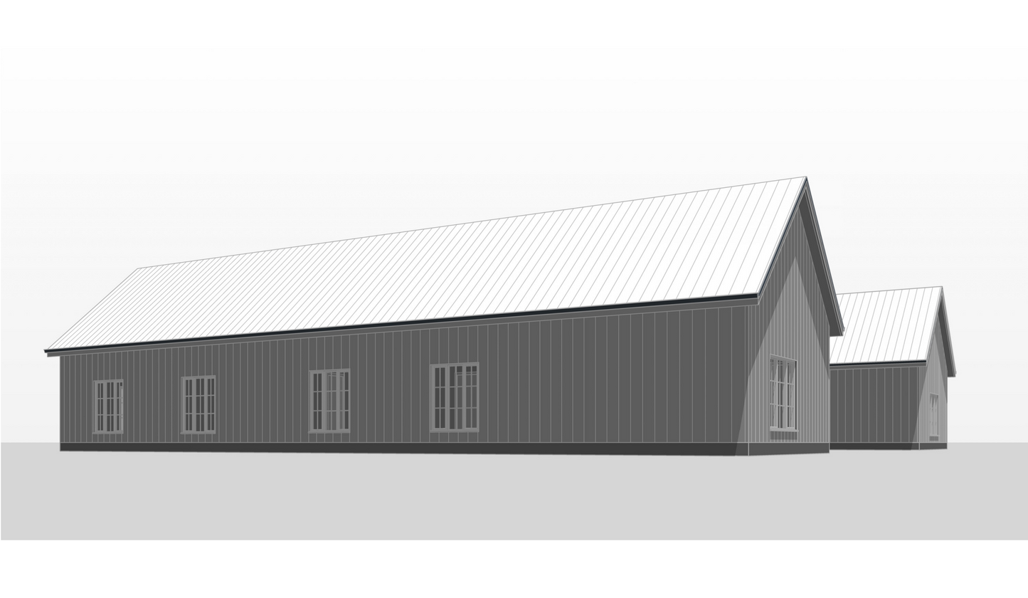 HB-40501 Bernice Barndominium House Plan