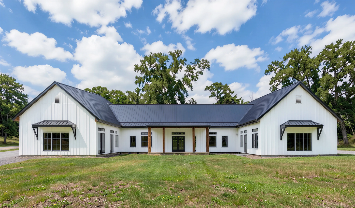 HB-40501 Bernice Barndominium House Plan