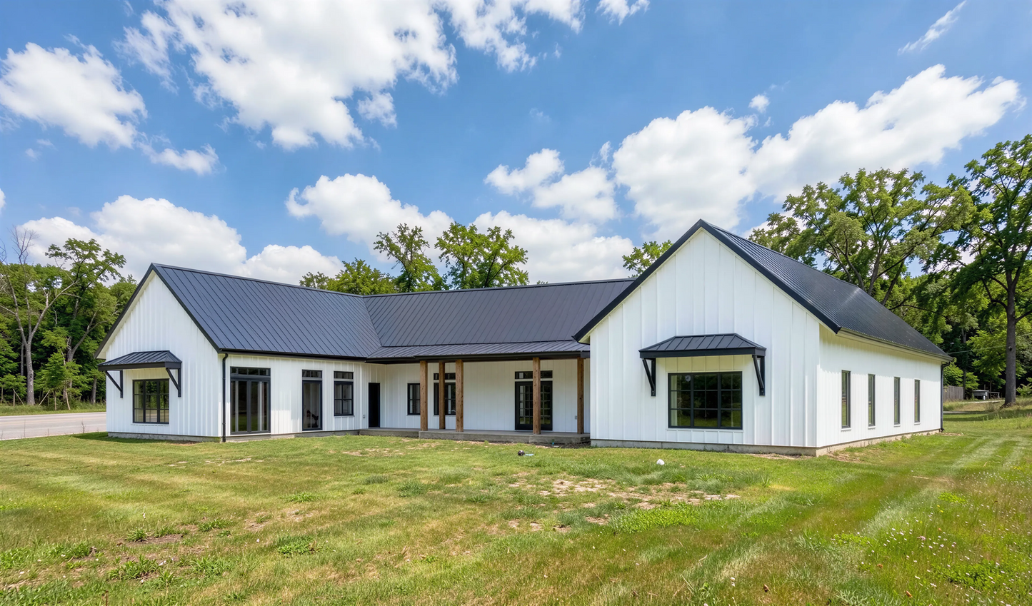 HB-40501 Bernice Barndominium House Plan