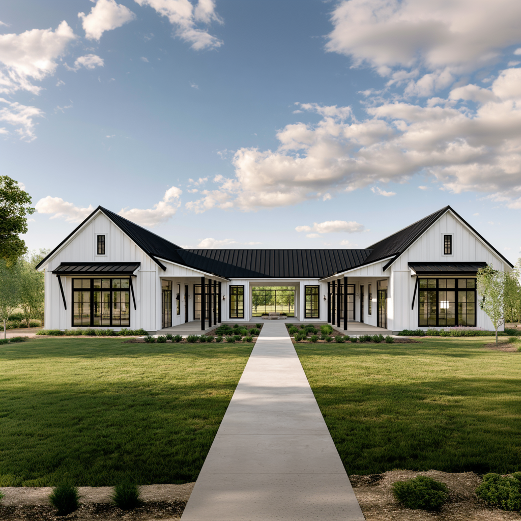 HB-40505 Barndominium House Plan