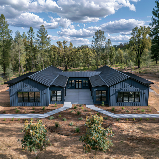 HB-40509 Barndominium House Plan