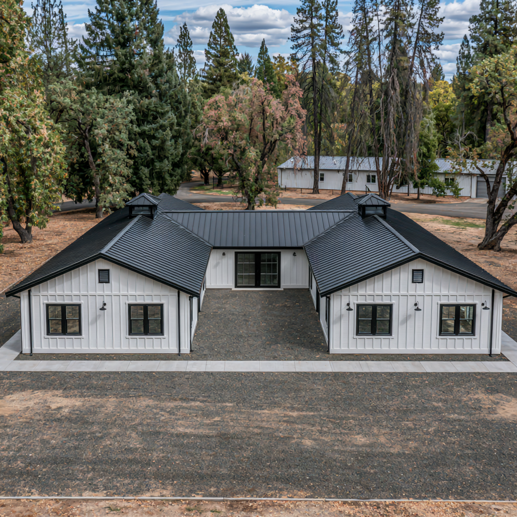 HB-40511 Barndominium House Plan