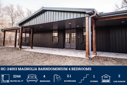 HC-24003 Magnolia Barndominium House Plan