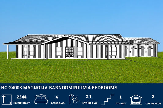 HC-24003 Magnolia Barndominium House Plan