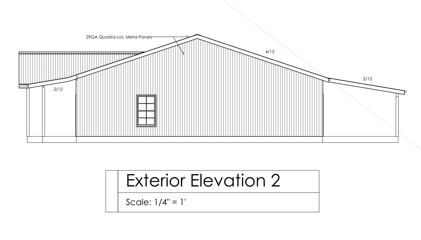 HC-24004 Hastings Barndominium House Plan