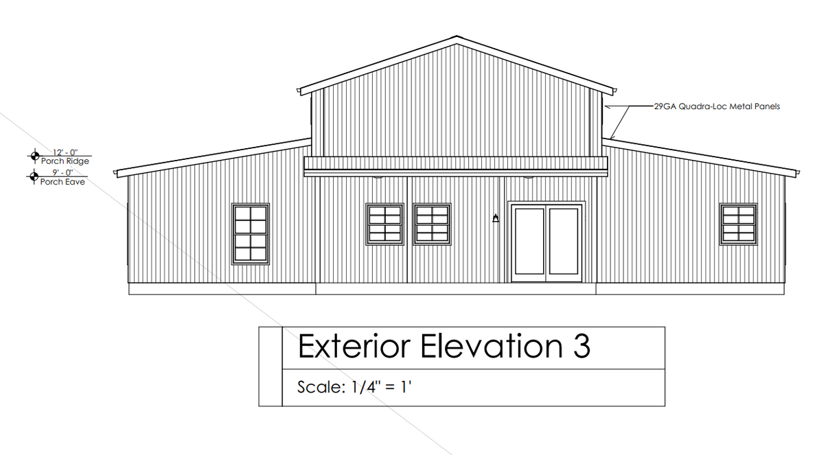 HC-24005 Tuscaloosa Barndominium House Plan – Barndominium Plans