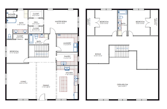 HC-24006 New Orleans Barndominium House Plan