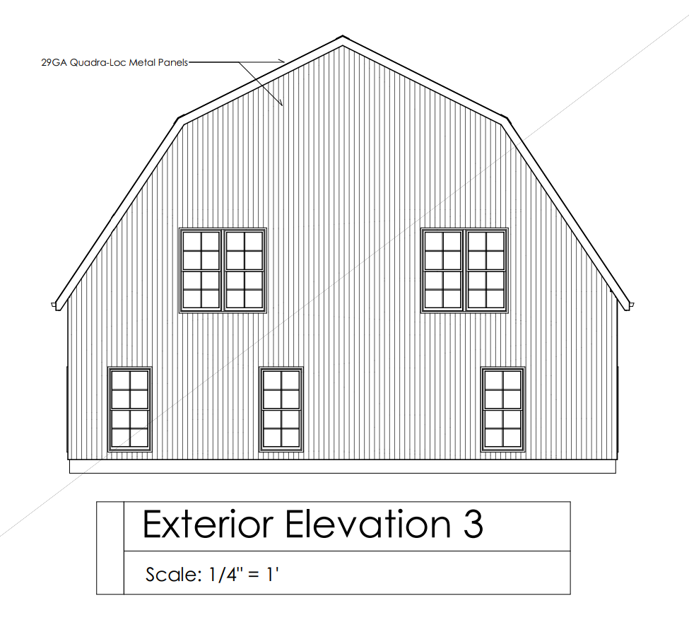 HC-24006 New Orleans Barndominium House Plan