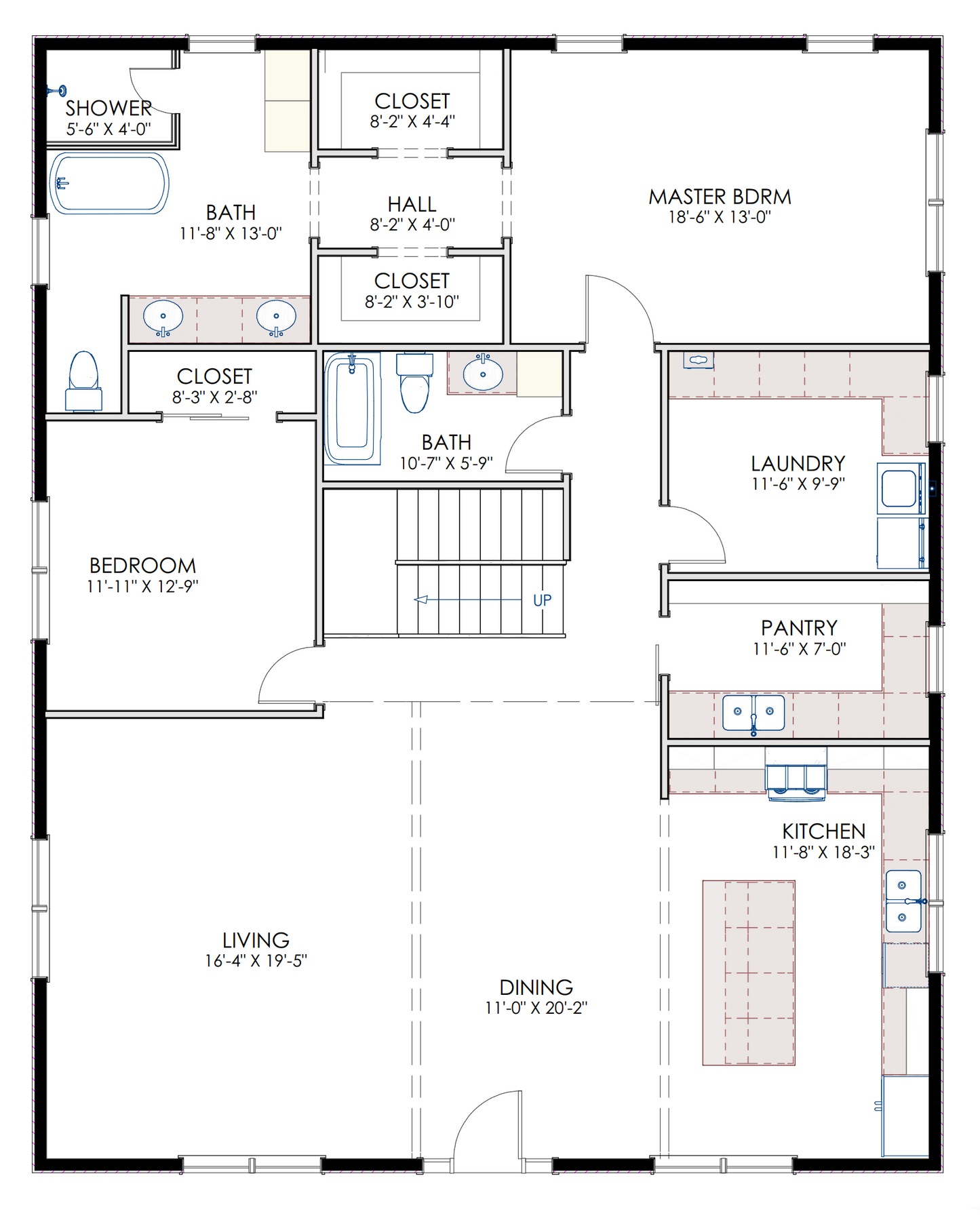 HC-24006 New Orleans Barndominium House Plan
