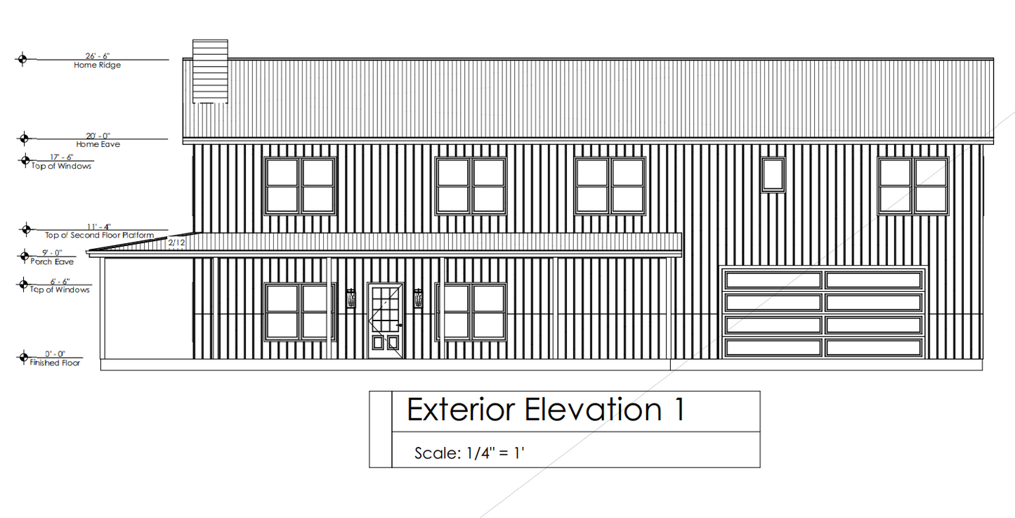 HC-24008 Jackson Barndominium House Plan