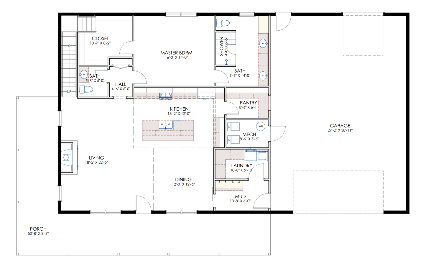 HC-24008 Jackson Barndominium House Plan