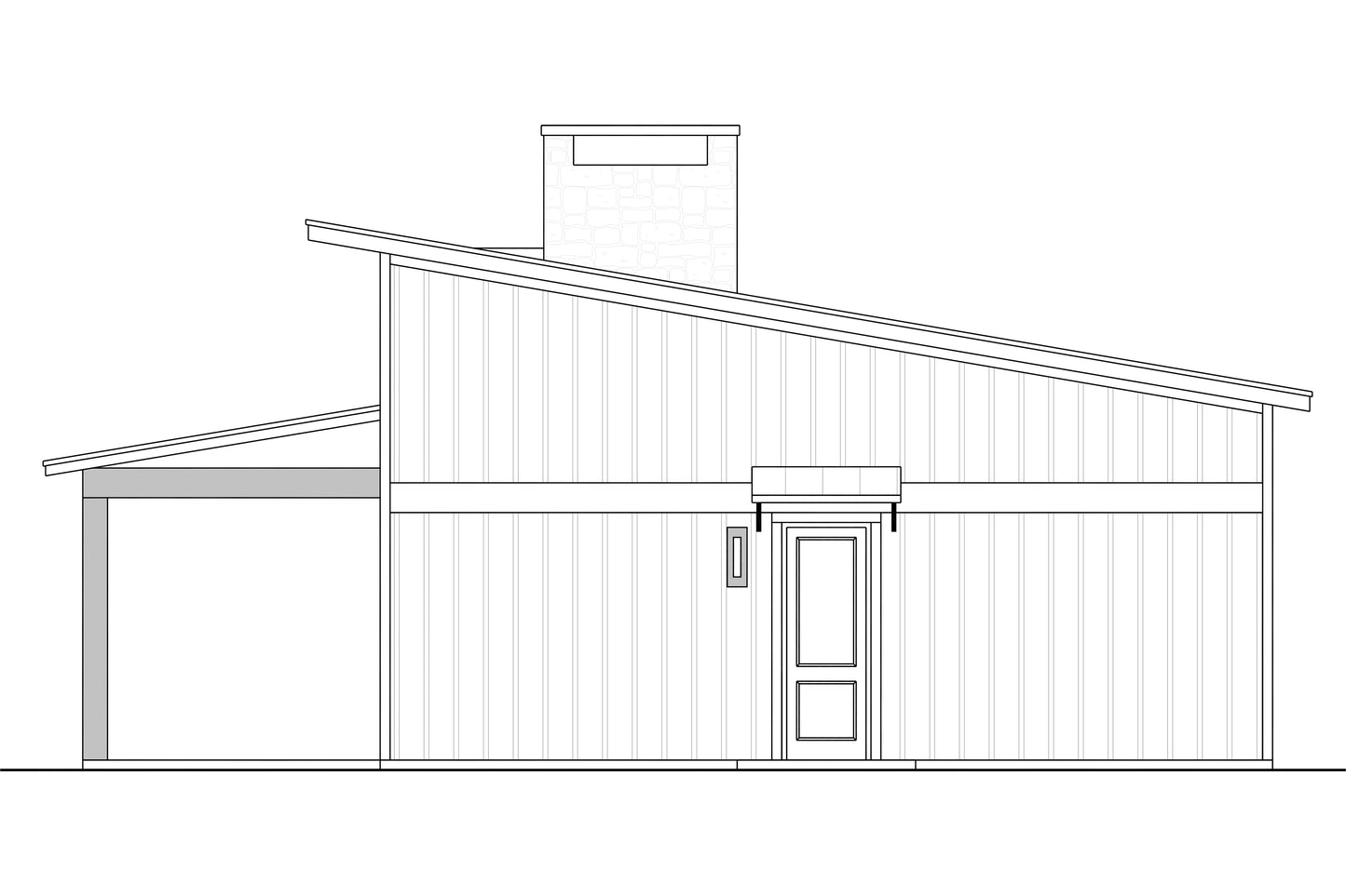 HPZ-22003 Rhodes Barndominium House Plan