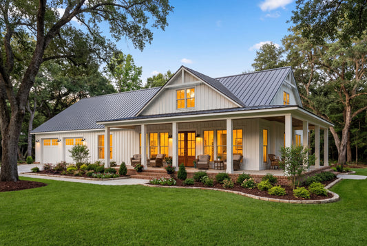 HPZ-22012 Vicky Barndominium House Plan