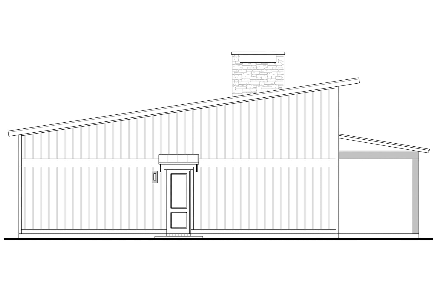 HPZ-22013 Danny Barndominium House Plan