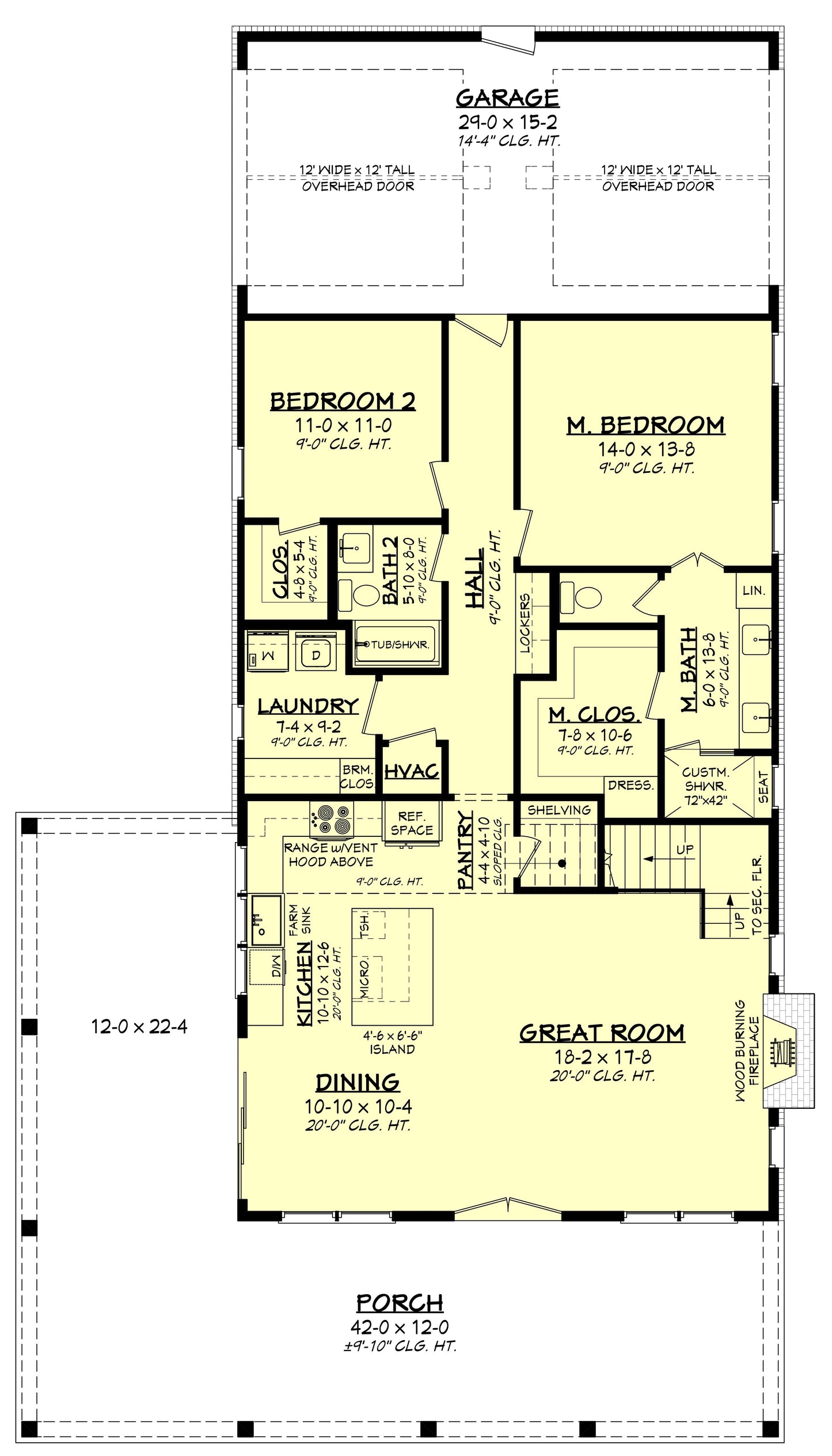 HPZ-22016 Samantha Barndominium House Plan