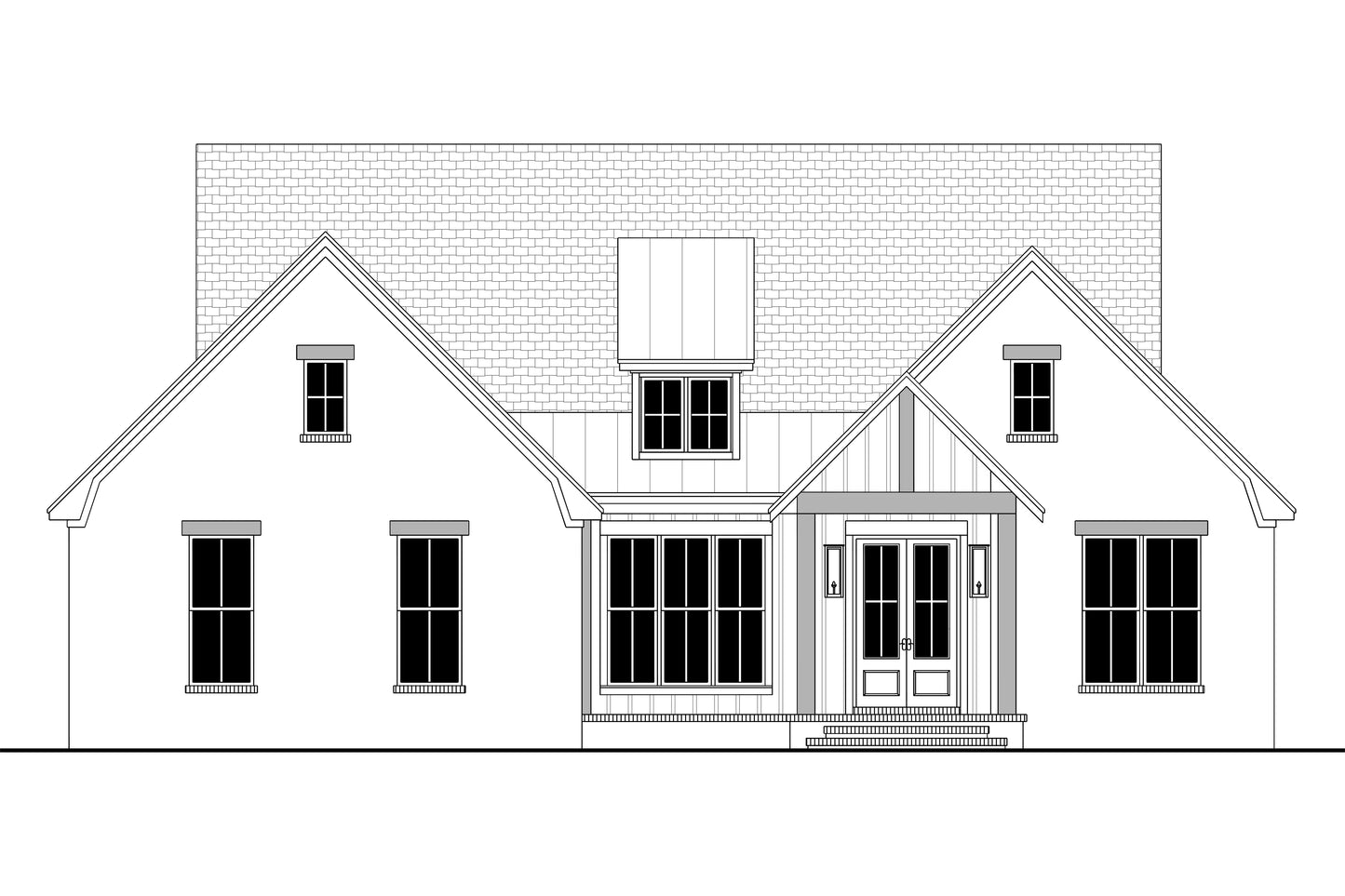 HPZ-26002 Cami Farmhouse Plan