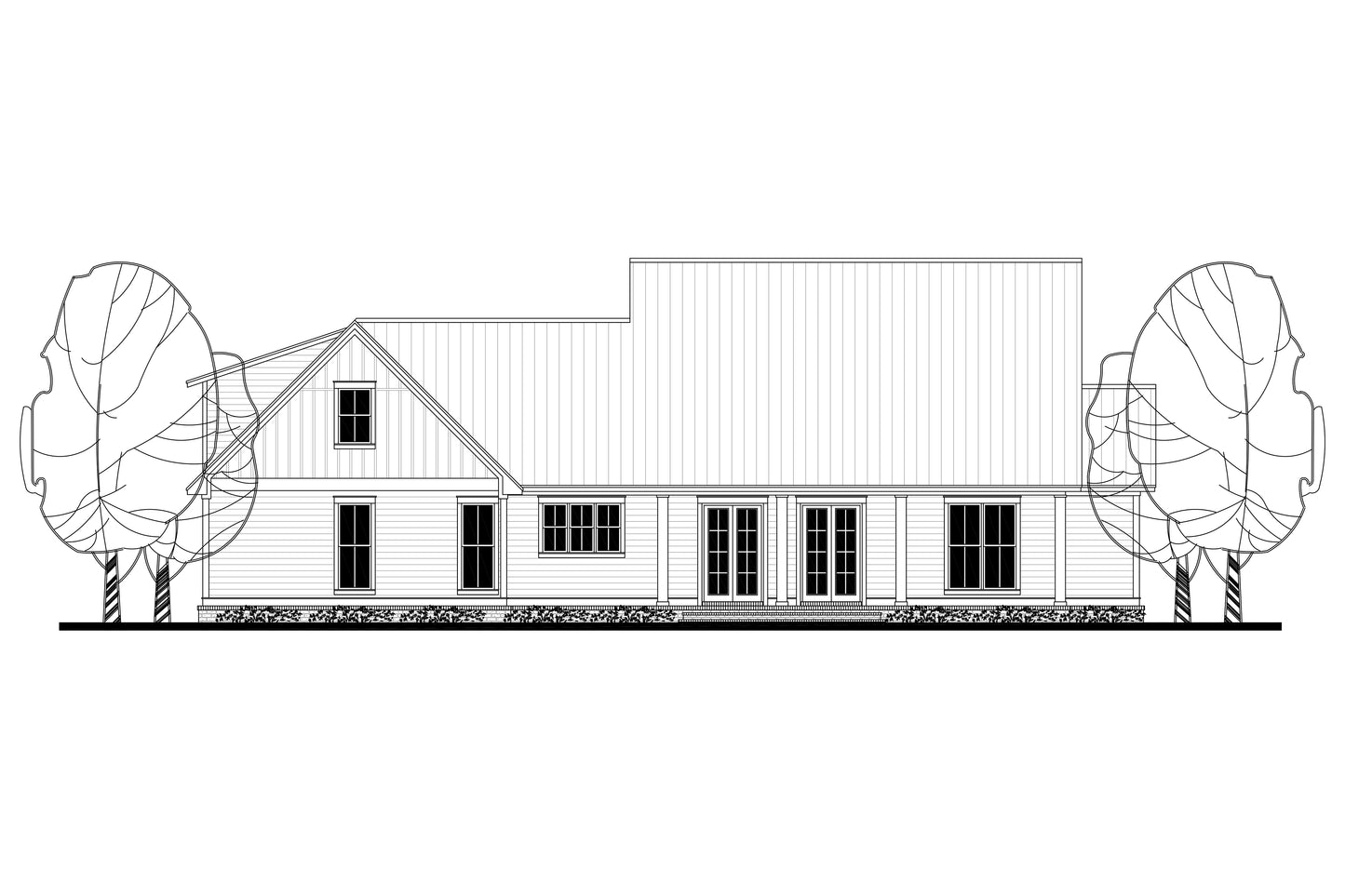 HPZ-26003 Calvin Farmhouse Plan