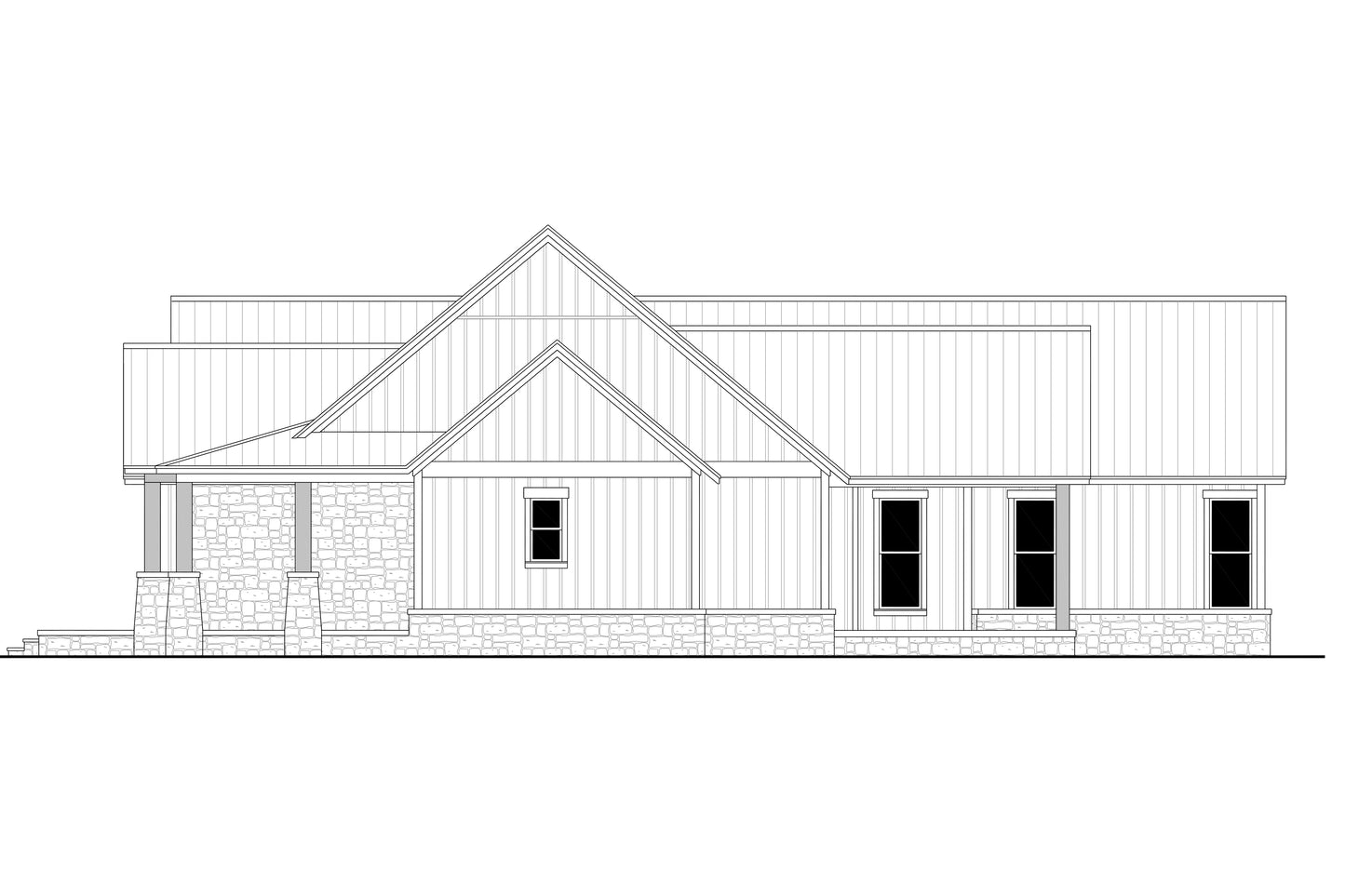 HPZ-26004 Donna Farmhouse Plan