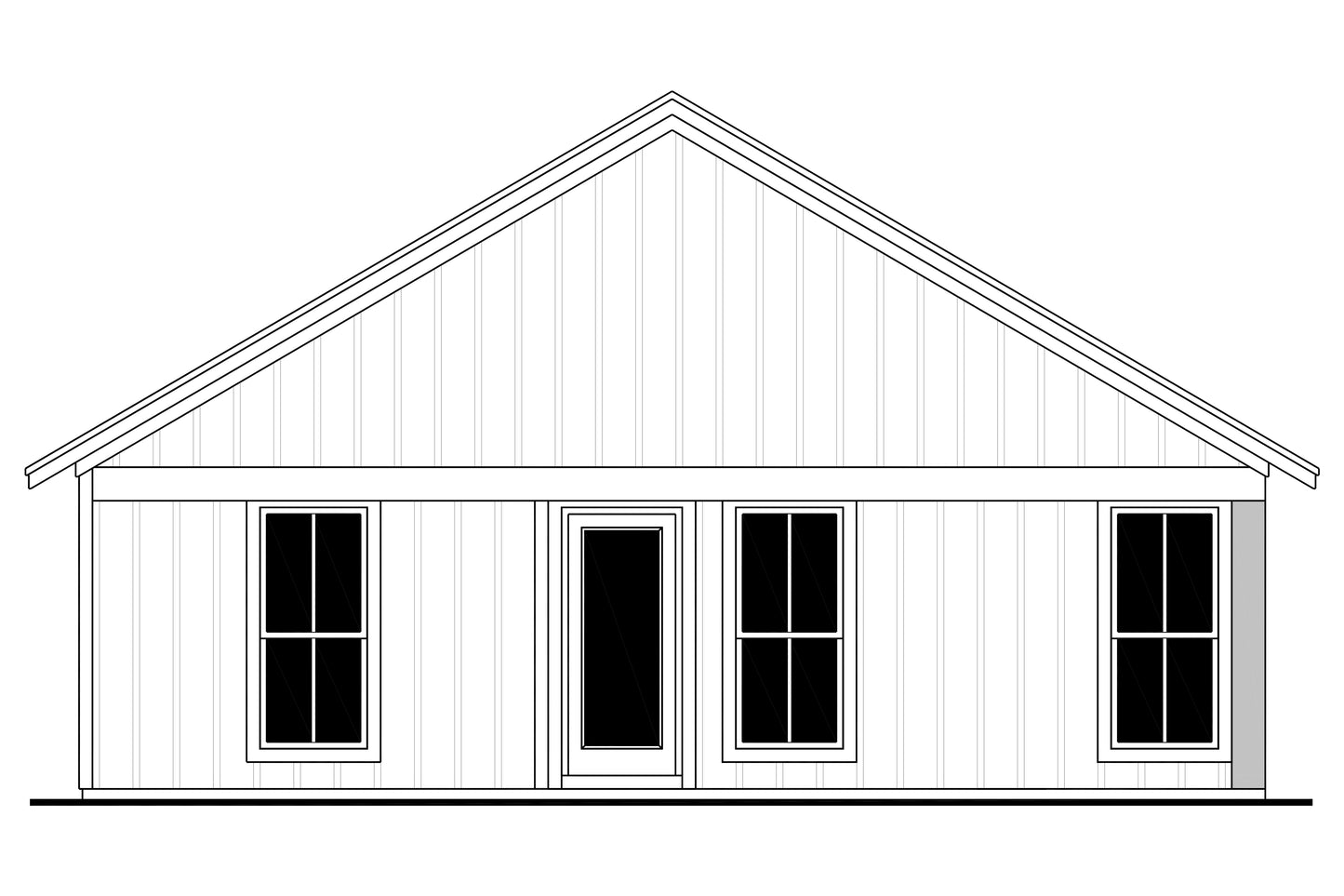 HPZ-26006 Daniel Farmhouse Plan