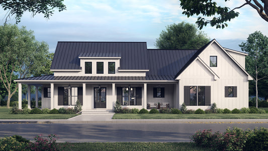 HPZ-26008 Shawn Farmhouse Plan