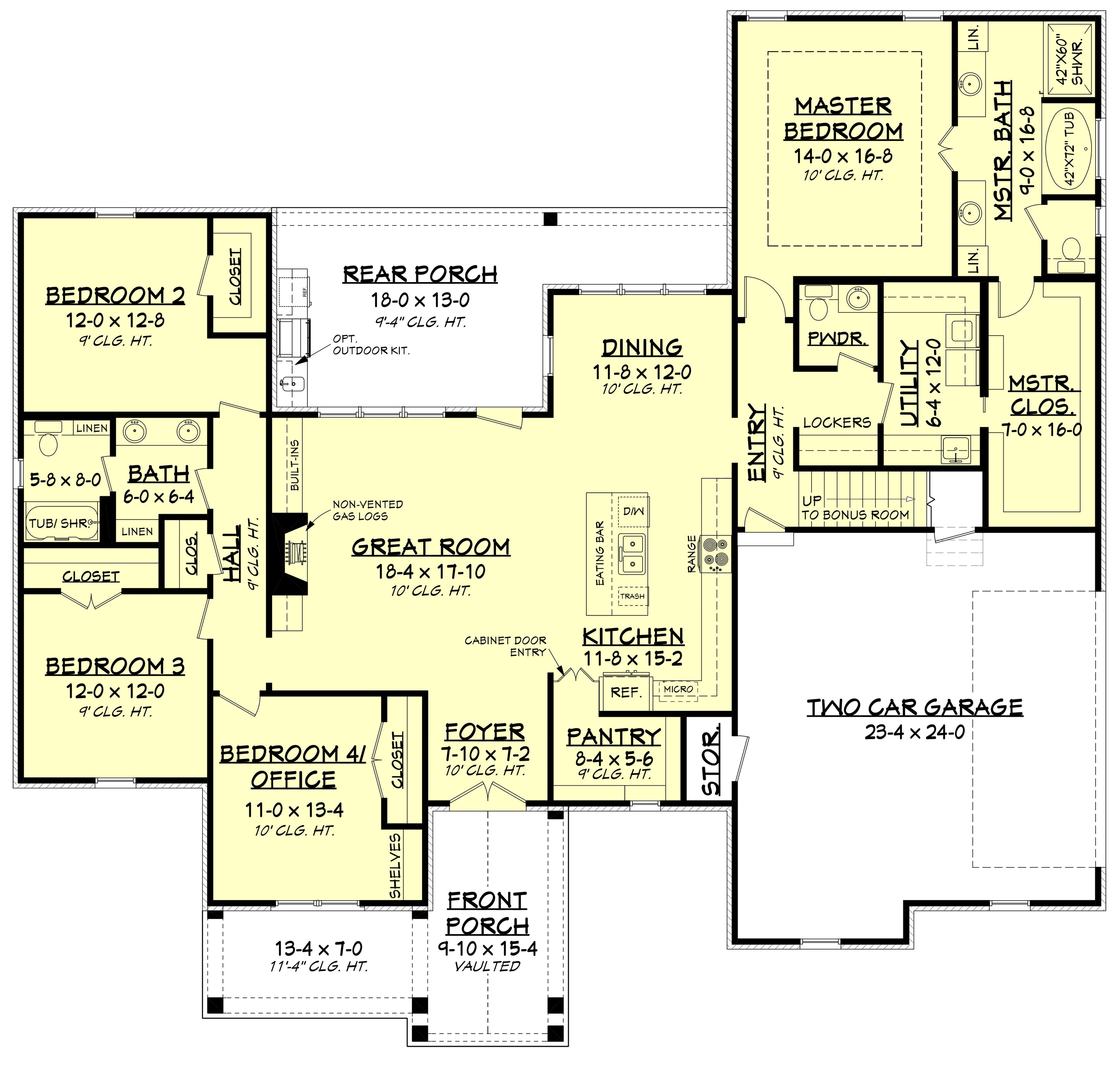 HPZ-26009 Patrick Farmhouse Plan – Barndominium Plans