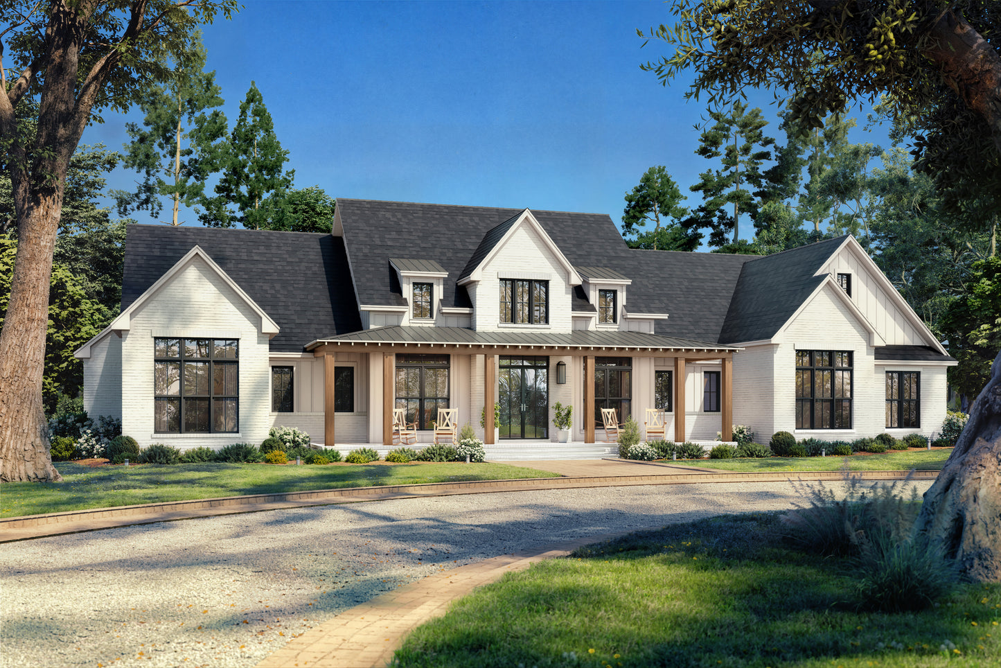 HPZ-26010 Gregory Farmhouse Plan