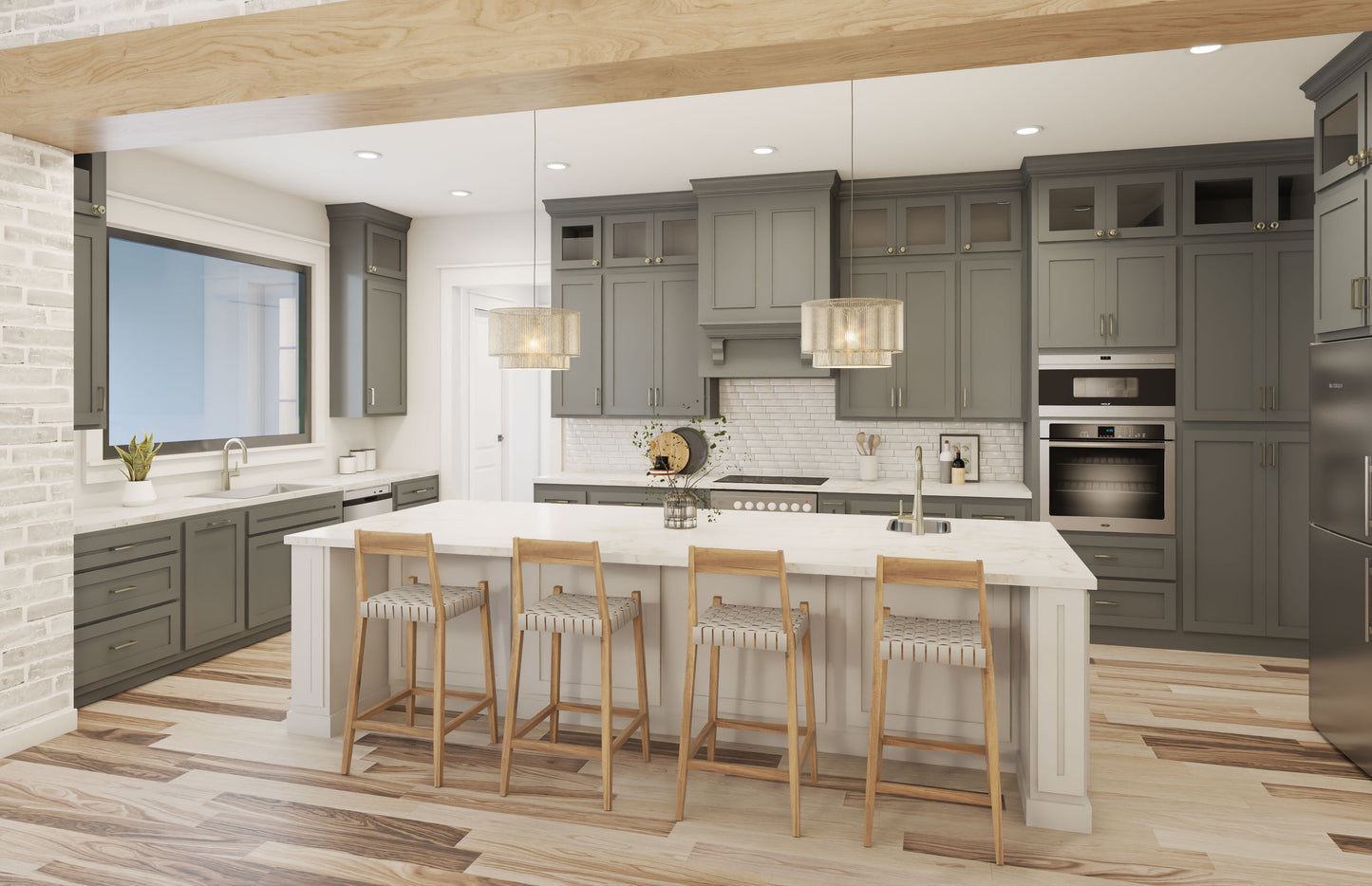HPZ-26010 Gregory Farmhouse Plan