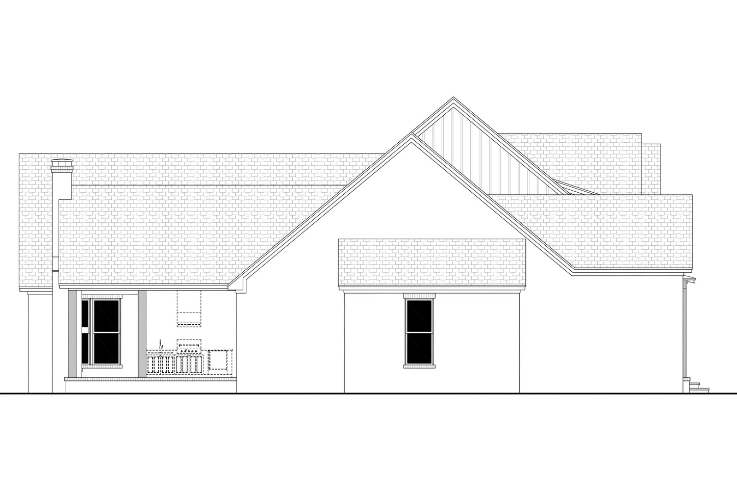HPZ-26010 Gregory Farmhouse Plan