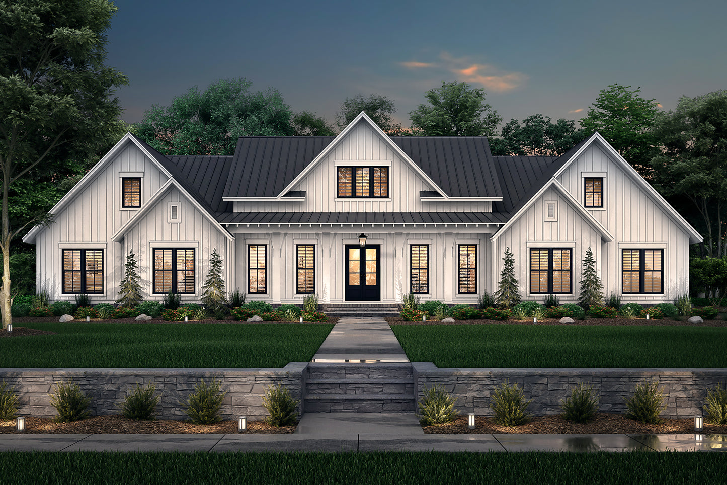 HPZ-26012 Scott Farmhouse Plan
