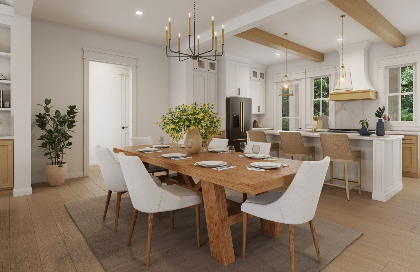 HPZ-26014 Trent Farmhouse Plan